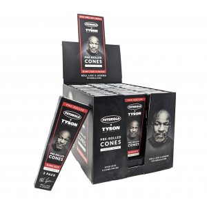 Futurola Tyson 2.0 Pre Rolled Cones - King Size - 3pk/ 30ct Display
